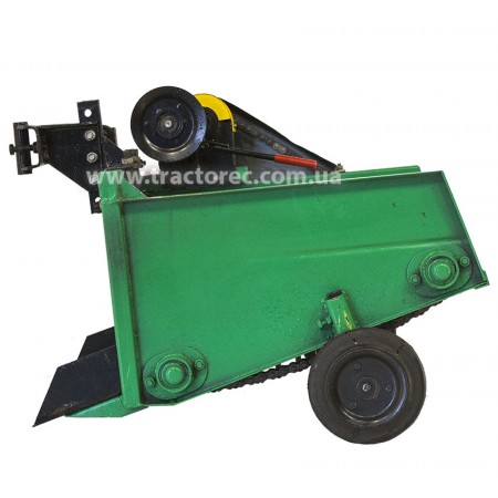 Картоплекопалка транспортерна (ланцюгова) мотоблока (УСИЛЕНИЙ МЕХАНІЗМ, ПРИВІД ВІД ВОМ)