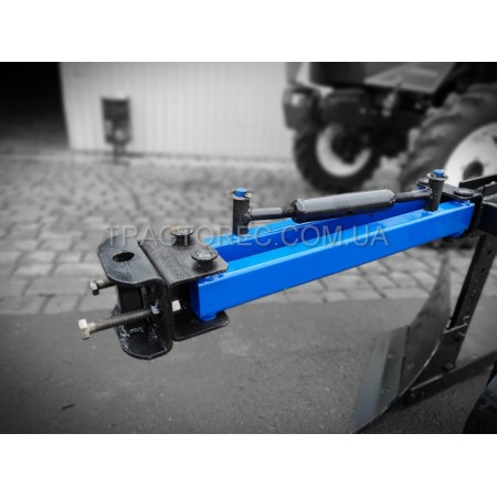 Плуг збільшений однокорпусний до мотоблока, мототрактора ширина захвата 25 см, усилена рама, всі можливі регулювання