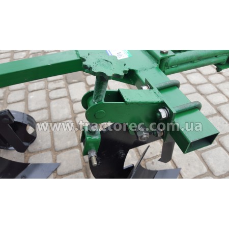 Плуг двухкорпусний для мотоблоків та мототракторів, УСИЛЕНА РАМА, БАГАТО РЕГУЛЮВАНЬ, від 8 к.с.