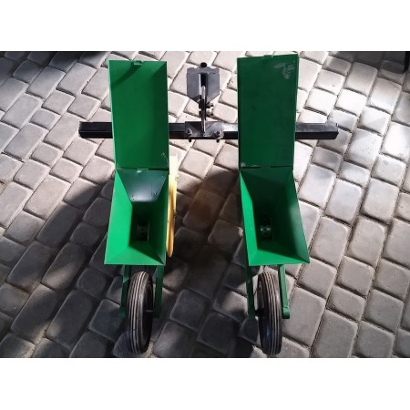 Сівалка овочева (сіялка) точного висіву 2-х рядна до мотоблока