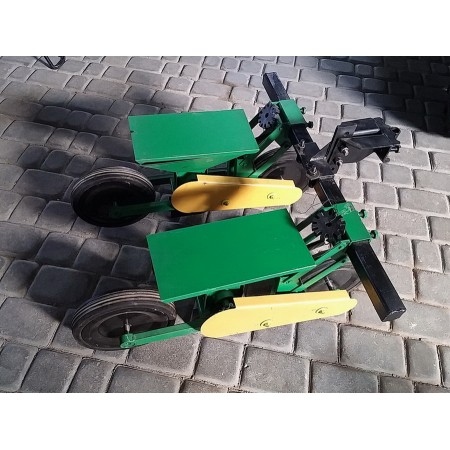 Сівалка овочева (сіялка) точного висіву 2-х рядна до мотоблока