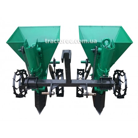 Картоплесаджалка дворядна КСН-2Т-70 (3Т) для мінітракторів із трьохточковою навісною системою, об'єм 70л