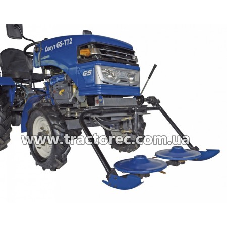 Коса роторна навісна для мототракторів Булат, Форте, Garden Scout, Файтер, Силач та інших. УНІВЕРСАЛЬНА!