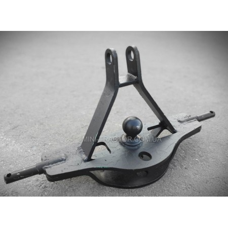 Фаркоп для під'єднання автомобільного та тракторного причепа до мінітрактора, мототрактора