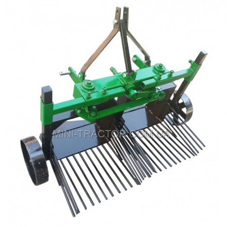 Картоплекопалка вібраційна дворядна Корунд КВТ-2 для будь-якого мінітрактора на триточкову навіску