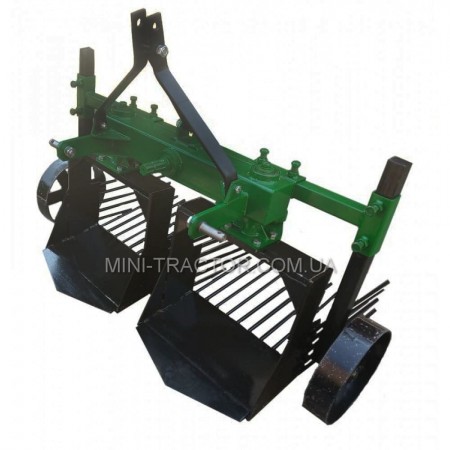 Картоплекопалка вібраційна дворядна Корунд КВТ-2 для будь-якого мінітрактора на триточкову навіску