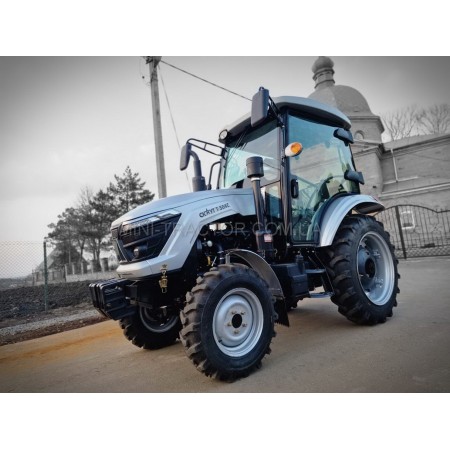 Мінітрактор СКАУТ ТЕ-504С РЕРВЕРС із заводською кабіною, опалення, дводискове зчеплення, 2 гідроциліндра