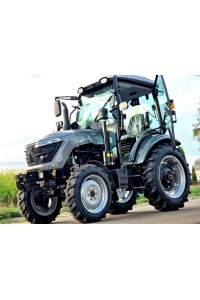 Трактор СКАУТ Т-504СRX з реверсом та заводською кабіною з опаленням, високі шини 12.4-28