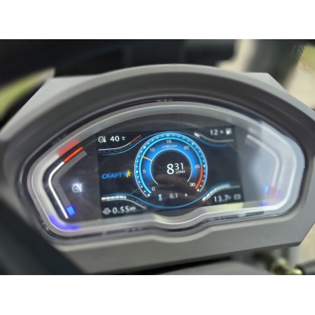 Трактор СКАУТ ТЕ-504С+ з кондиціонером, євронавіска, Андроїд мультимедіа, герметична кабіна, широкопрофільні шини