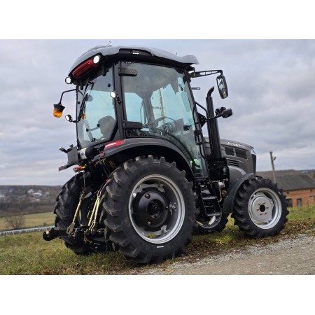 Трактор СКАУТ ТЕ-504С+ з кондиціонером, євронавіска, Андроїд мультимедіа, герметична кабіна, широкопрофільні шини
