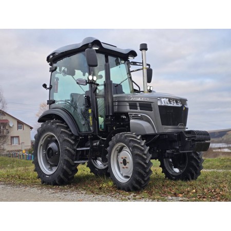 Трактор СКАУТ ТЕ-504С+ з кондиціонером, євронавіска, Андроїд мультимедіа, герметична кабіна, широкопрофільні шини