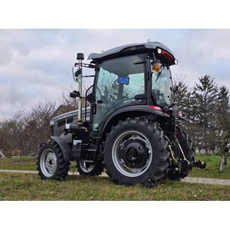 Трактор СКАУТ ТЕ-504С+ з кондиціонером, євронавіска, Андроїд мультимедіа, герметична кабіна, широкопрофільні шини