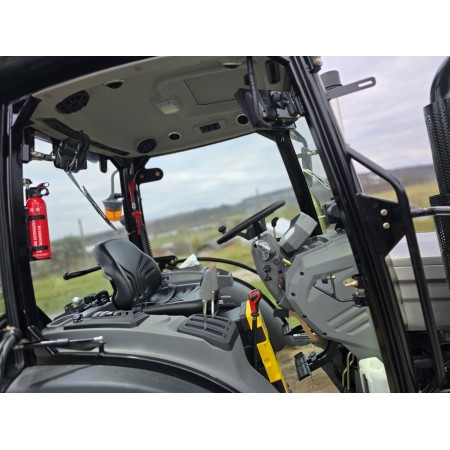 Трактор СКАУТ ТЕ-504С+ з кондиціонером, євронавіска, Андроїд мультимедіа, герметична кабіна, широкопрофільні шини