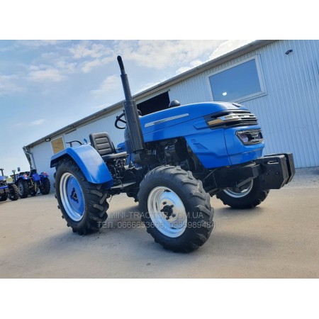 Вживаний Мінітрактор DW244 AQ із компрессором та широких шинах, КПП 4+1*2, редукторні мости