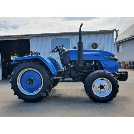 Вживаний Мінітрактор DW244 AQ із компрессором та широких шинах, КПП 4+1*2, редукторні мости