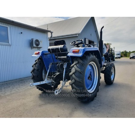 Вживаний Мінітрактор DW244 AQ із компрессором та широких шинах, КПП 4+1*2, редукторні мости