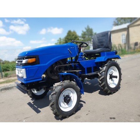 Вживаний мінітрактор мототрактор Файтер Т18 із плугом та фрезою, безкоштовна доставка