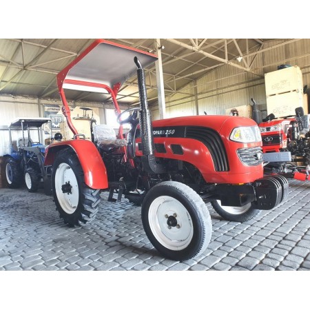 Вживаний Мінітрактор LOVOL Evropard 250D із навісом та гідропідсилювачем керма, стан як новий!