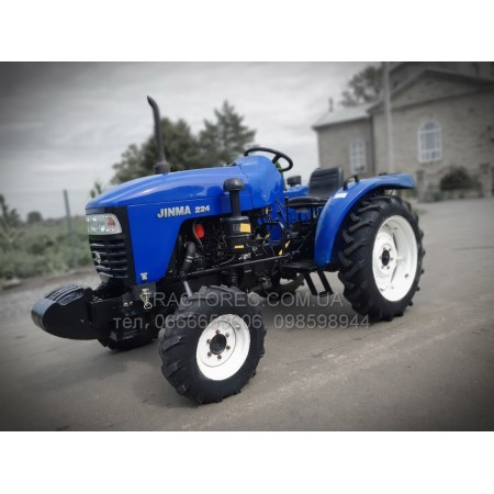 Вживаний Міні-трактор Джинма 224 у ідеальному стані та топовій комплектації