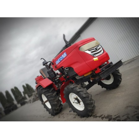 Вживаний мінітрактор БУЛАТ Т-25 на СУПЕРШИНАХ із ТРИТОЧКОЮ, фреза та 2х плуг. доставка