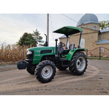 Вживаний мінітрактор ДТЗ 5404 із реверсом, навісом від сонця, широкі шини, потужна кпп