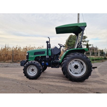 Вживаний мінітрактор ДТЗ 5404 із реверсом, навісом від сонця, широкі шини, потужна кпп