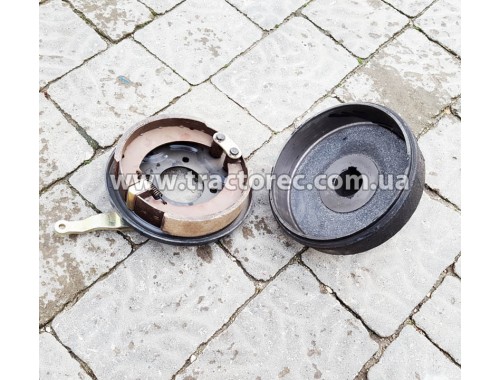 Гальмівний барабан в зборі для мототрактора, мотоблока під ось 39-40 мм