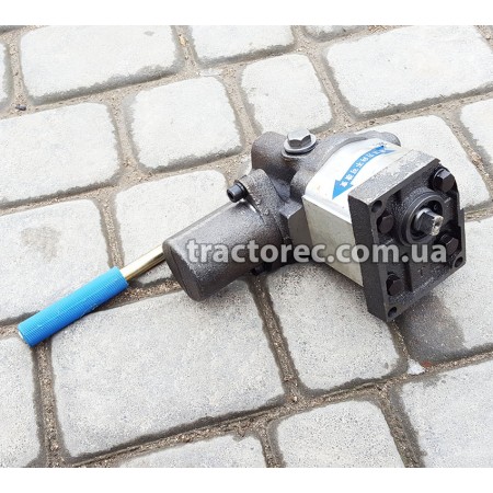 Насос гідравлічний в зборі з розподільником із плаваючим положенням, підйом та прижим. НОВИНКА!