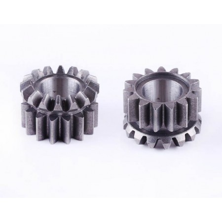 Шестерня дифференціалу 15/16 зубів під пряму гайку до мототракторів Булат, Зубр, Форте
