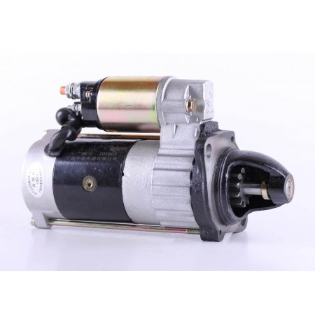 Стартер двигуна KM385B DongFeng, Xingtai, Jinma, DW, Kentavr, посадка 75мм, 11 зубів, міжболтове L-112 мм Стартер двигуна KM385B DongFeng, Xingtai, Jinma, DW, Kentavr, посадка 75мм, 11 зубів, міжболтове L-112 мм