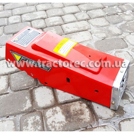 Корпус ричага перемикання передач та кріплення ручок до мотоблоку під шість положень.