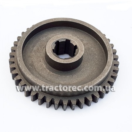Шестерня ведуча 43 зуби першої / задньої передачі під гальмівне кільце, R180, R190, R195