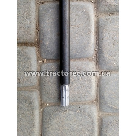 Вал нижній середні коса роторної КР-01, 380мм, шліц-шліц