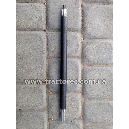 Вал нижній середні коса роторної КР-01, 380мм, шліц-шліц