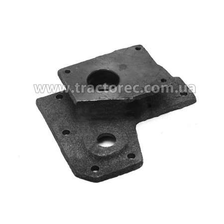 Кришка коробки передач права або перехідна плита гідронасоса мототракторів Булат, Forte, Добриня, Garden Scout, Файтер і інших аналогів.