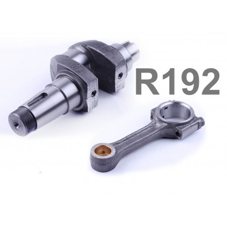 Колінвал із шатуном R192 на двигун мотоблока мототрактора Колінвал із шатуном R192 на двигун мотоблока мототрактора