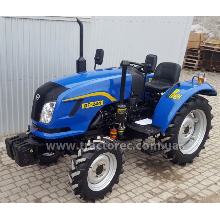 Трактор DongFeng DF-244E LUX, 3 цил, 24 к.с, НОВИЙ ДИЗАЙН, БЕЗКОШТОВНА ДОСТАВКА
