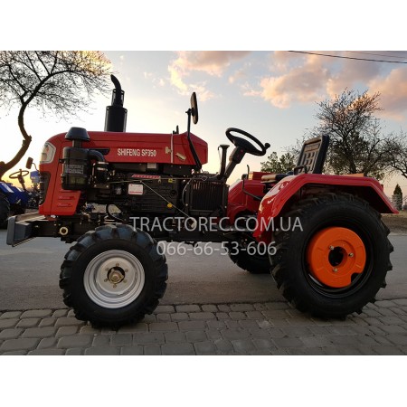 Трактор SHIFENG 350, 35 к.с, ВОМ, на мягкому ходу, підресорений, вага 1000 кг. БЕЗКОШТОВНА ДОСТАВКА