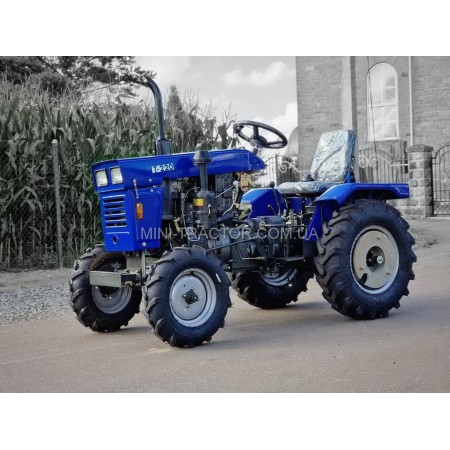 Мінітрактор ДМТЗ 220Х із ВВП 540об/хв, триточка, безремінний, гарантія 20 років.